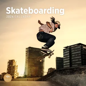 Skateboarding 2024 Wall Calendar