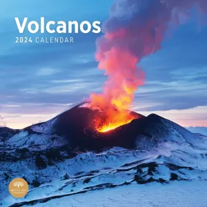 Volcanoes 2024 Wall Calendar