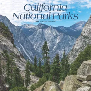 California National Parks 2025 Wall Calendar