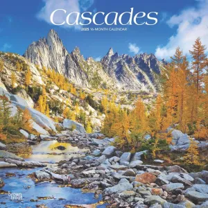 Cascades 2025 Wall Calendar