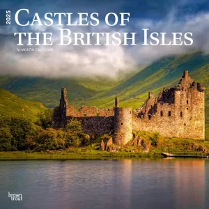 Castles of the British Isles 2025 Wall Calendar