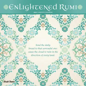 Enlightened Rumi 2025 Wall Calendar