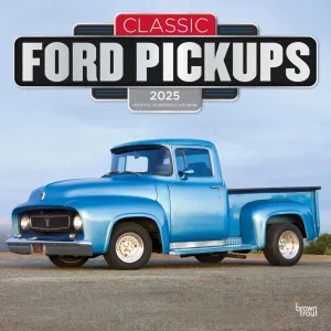 Ford Classic Pickups 2025 Wall Calendar