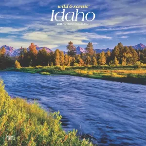Idaho Wild and Scenic 2025 Wall Calendar