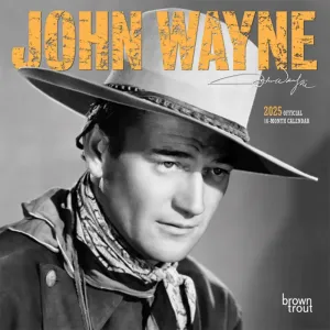 John Wayne 2025 Mini Wall Calendar