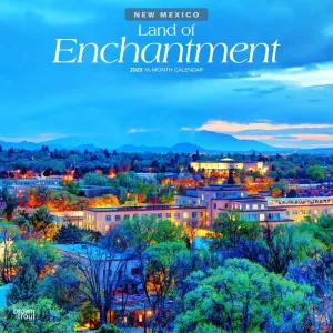 Land of Enchantment New Mexico 2025 Wall Calendar