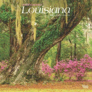Louisiana Wild and Scenic 2025 Wall Calendar
