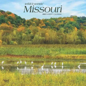 Missouri Wild and Scenic 2025 Wall Calendar
