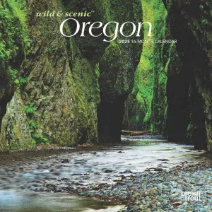 Oregon 2025 Mini Wall Calendar