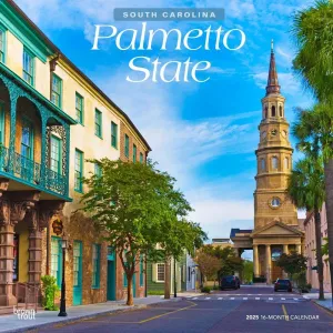 Palmetto State South Carolina 2025 Wall Calendar