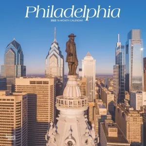 Philadelphia 2025 Wall Calendar