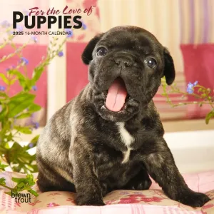 Puppies For the Love 2025 Mini Wall Calendar #1338963