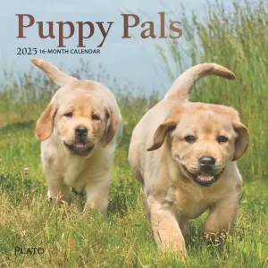 Puppies For the Love 2025 Mini Wall Calendar #1340041