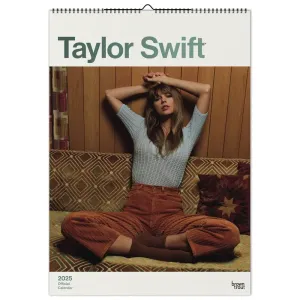 Taylor Swift Poster 2025 Wall Calendar