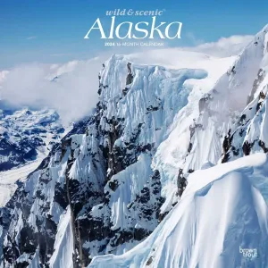 Alaska Wild and Scenic 2024 Wall Calendar