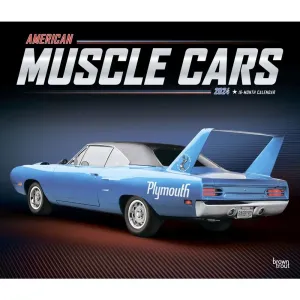 American Muscle Cars 2024 Wall Calendar #951477