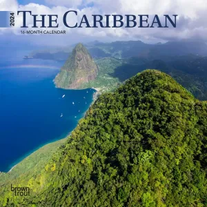 Caribbean 2024 Mini Wall Calendar