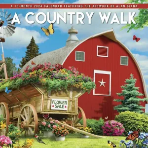 Country Walk 2024 Wall Calendar