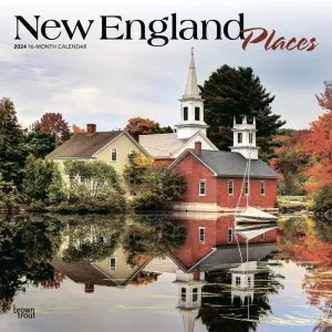 New England Places 2024 Wall Calendar