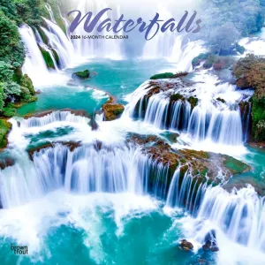 Waterfalls  2024 Wall Calendar