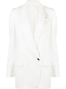 BRUNELLO CUCINELLI - Cotton Single-breasted Blazer Jacket #823781