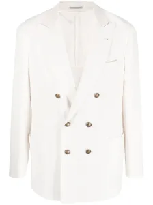 BRUNELLO CUCINELLI - Wool And Linen Blend Jacket #850359