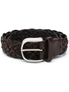 Leather belts Brunello Cucinelli