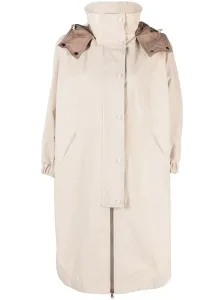 BRUNELLO CUCINELLI - Nylon Hooded Parka Coat #824237