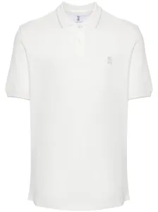 BRUNELLO CUCINELLI - Logo Cotton Polo Shirt #1247964