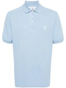 BRUNELLO CUCINELLI - Logo Cotton Polo Shirt #1264083