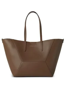 BRUNELLO CUCINELLI - Leather Shopping Bag