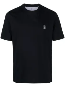 BRUNELLO CUCINELLI - Logo Cotton T-shirt #1228249