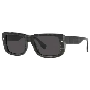Burberry Jarvis Dark Gray Rectangular Mens Sunglasses BE4376U 380487 55