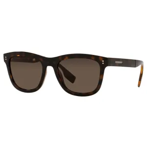 Burberry Dark Brown Rectangular Mens Sunglasses BE4341 30025W 55