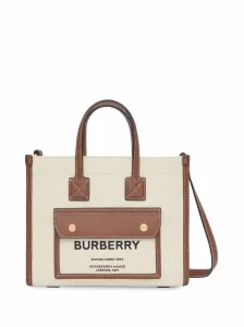 Leather bags Burberry