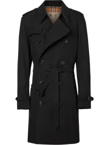 BURBERRY - Kensington Mid Cotton Trench Coat #1187659