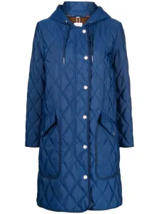 BURBERRY - Quilted Midi Jacket #934496
