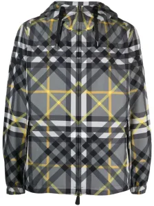 BURBERRY - Stanford Double Check Cotton Jacket #928271