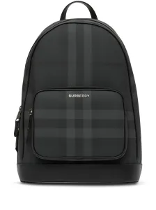 BURBERRY - Check Motif Backpack #1269539