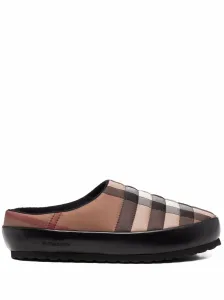 BURBERRY - Checked Slippers #64124