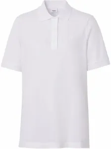 BURBERRY - Logo Cotton Polo Shirt #41150