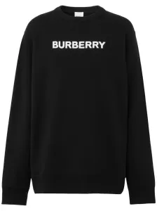 BURBERRY - Logo Cotton Crewneck Sweatshirt #1142275