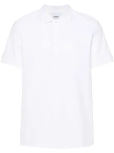 BURBERRY - Logo Cotton Polo Shirt #1269534