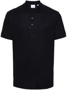 BURBERRY - Logo Cotton Polo Shirt #1279476