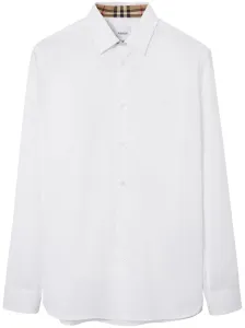 BURBERRY - Logo Cotton Shirt #1209197