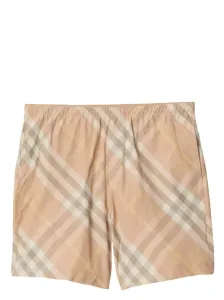 BURBERRY - Swim Shorts With Tartan Print #1275741