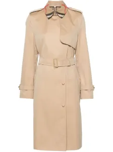 BURBERRY - Cotton Trench Coat #1273085