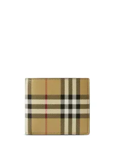 Leather wallets Burberry