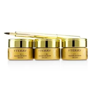 By Terry24K Gold Baume De Rose Trio Deluxe Lip Balm Jewels (1x White Gold 10g, 1x Gold 10g, 1x Rose Gold 10g) 3x10g/0.35oz