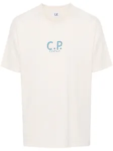 C.P. COMPANY - Logo Cotton T-shirt #1281466